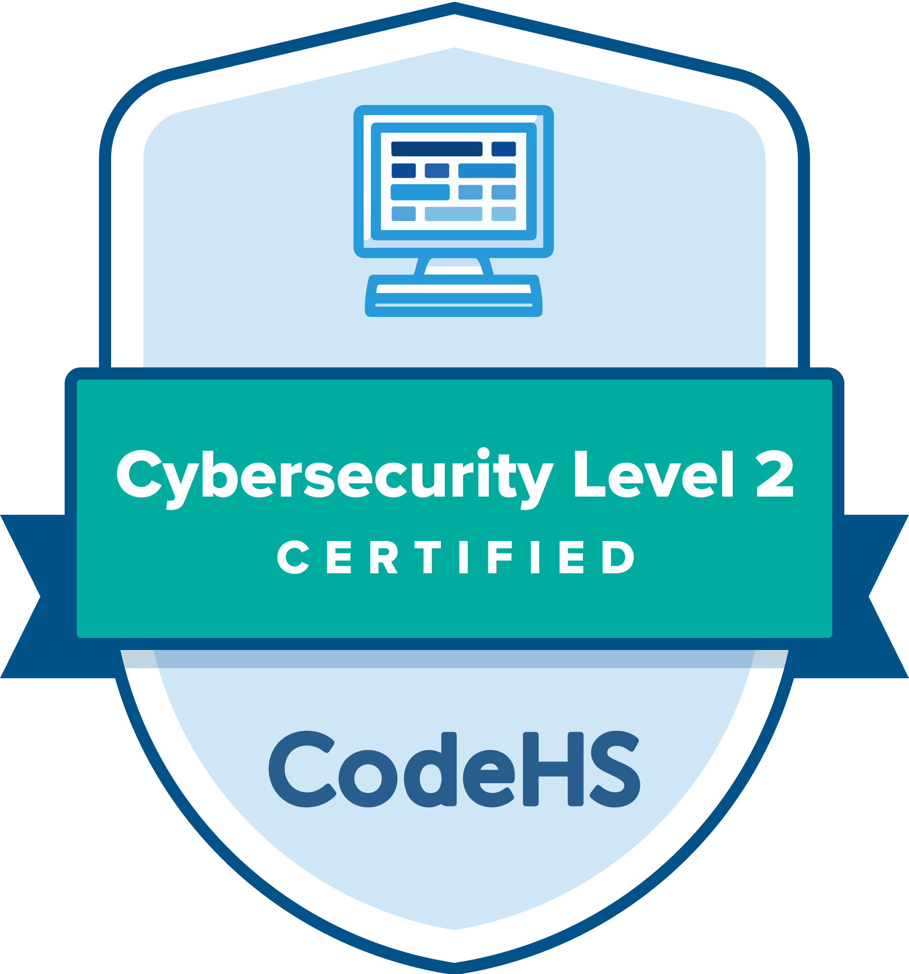 Cybersecurity Level 2 Certification Badge